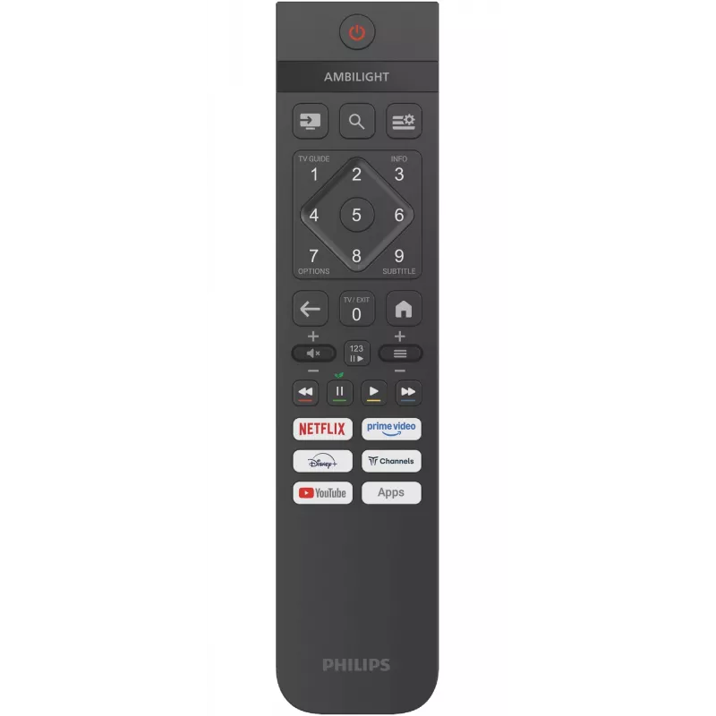 TV Philips Ambilight 43PUS8400/12 43 coliai (109,2 cm) QLED 4K Ultra HD išmanusis televizorius Wi‑Fi juodas
