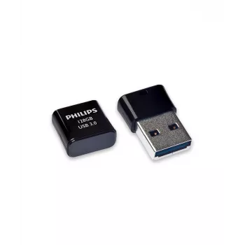 Philips Pico USB atmintinė 128 GB USB Type-A 3.2 Gen 1 (3.1 Gen 1) Juoda