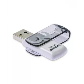 Philips Vivid USB flash drive 64 GB USB Type-A 3.2 Gen 1 (3.1 Gen 1) Pilka, Balta
