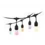 WiZ String Lights, išmanioji girlianda, „Wi-Fi“ / „Bluetooth“, juoda, „Wi-Fi 4“ (802.11n), 802.11b, 802.11g, LED, plastikas