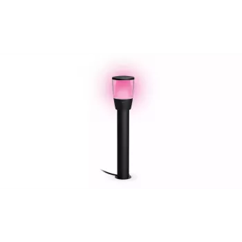 Išmanus stulpelinis šviestuvas Signify WiZ Bollard Starter Kit — LED, 220–240 V, juoda, 108,5×108,5×518 mm
