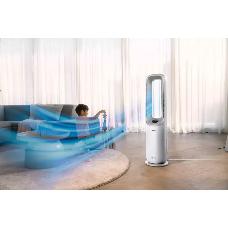 Philips Air Performer 7000 serija AMF765/10 2-in-1 oro valytuvas ir ventiliatorius
