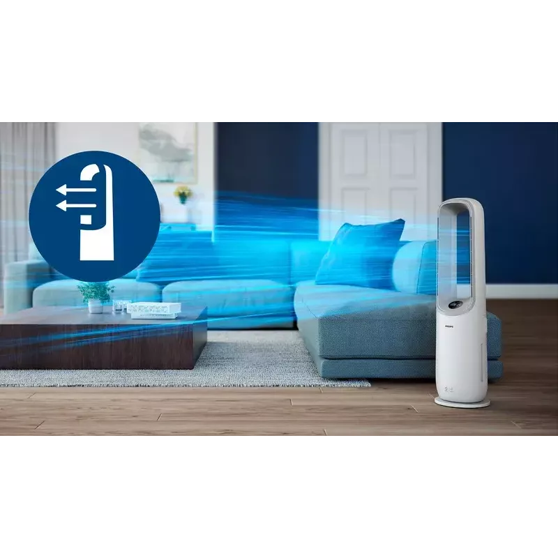 Philips Air Performer 7000 serija AMF765/10 2-in-1 oro valytuvas ir ventiliatorius