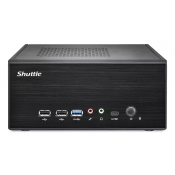 Shuttle XPC plonas Barebone XB860G2 - S1851, Intel H860, 1xDP, 2xHDMI, 2 PCIe lizdai (1x 16X ir 1x X1), 2x Intel LAN (1G + 2.5G), 8x USB, 3x M.2, 24/7 nuolatinis veikimas