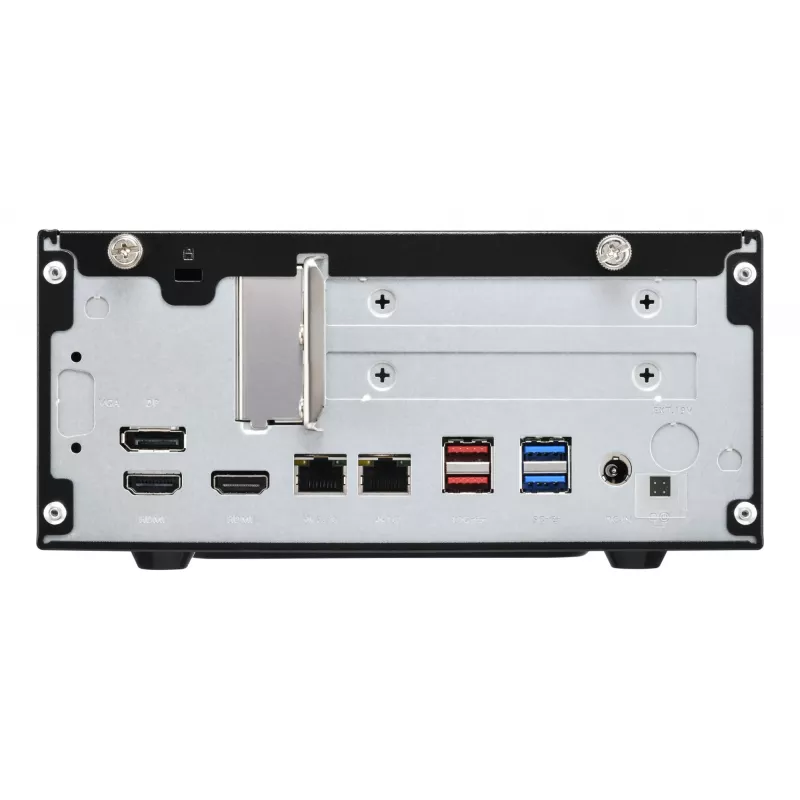 Shuttle XPC plonas Barebone XB860G2 - S1851, Intel H860, 1xDP, 2xHDMI, 2 PCIe lizdai (1x 16X ir 1x X1), 2x Intel LAN (1G + 2.5G), 8x USB, 3x M.2, 24/7 nuolatinis veikimas