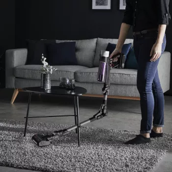 Rowenta RH2037 2-in-1 stiebo dulkių siurblys Baterija Sausas Be maišelio 0,4 L 250 W Juoda, Violetinė
