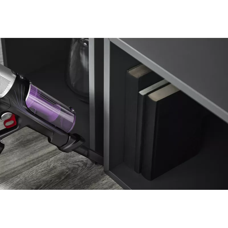 Rowenta RH2037 2-in-1 stiebo dulkių siurblys Baterija Sausas Be maišelio 0,4 L 250 W Juoda, Violetinė