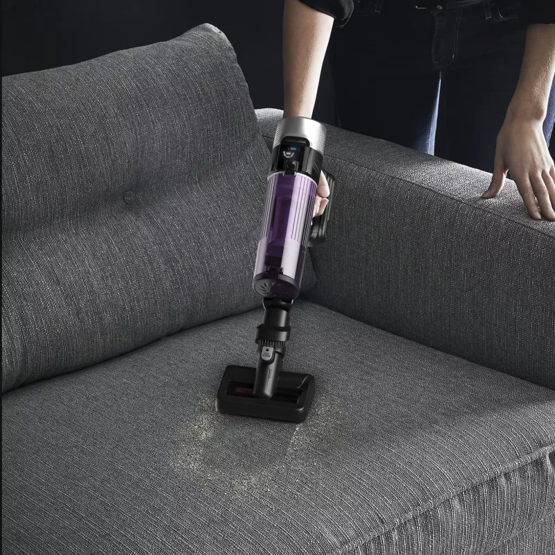 Rowenta RH2037 2-in-1 stiebo dulkių siurblys Baterija Sausas Be maišelio 0,4 L 250 W Juoda, Violetinė