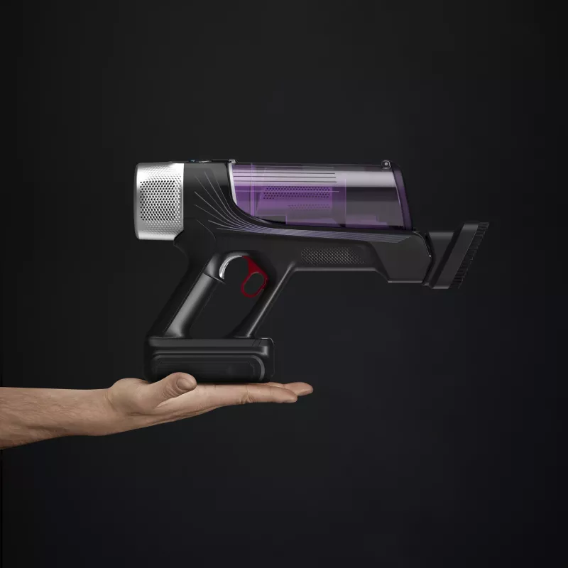 Rowenta RH2037 2-in-1 stiebo dulkių siurblys Baterija Sausas Be maišelio 0,4 L 250 W Juoda, Violetinė