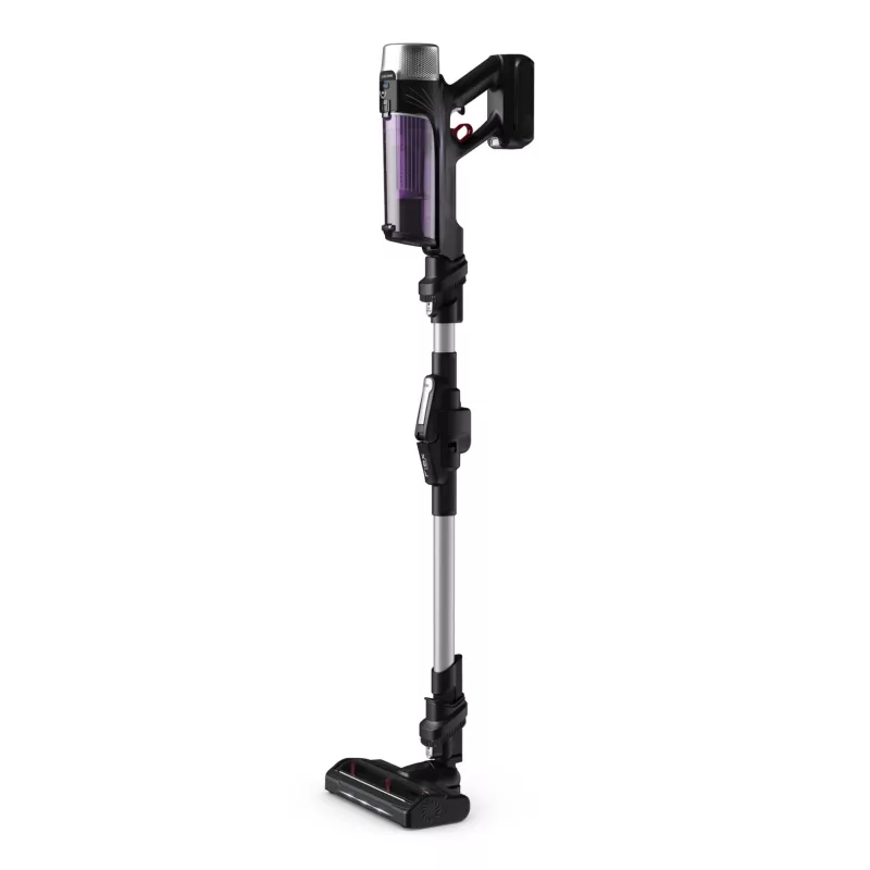 Rowenta RH2037 2-in-1 stiebo dulkių siurblys Baterija Sausas Be maišelio 0,4 L 250 W Juoda, Violetinė