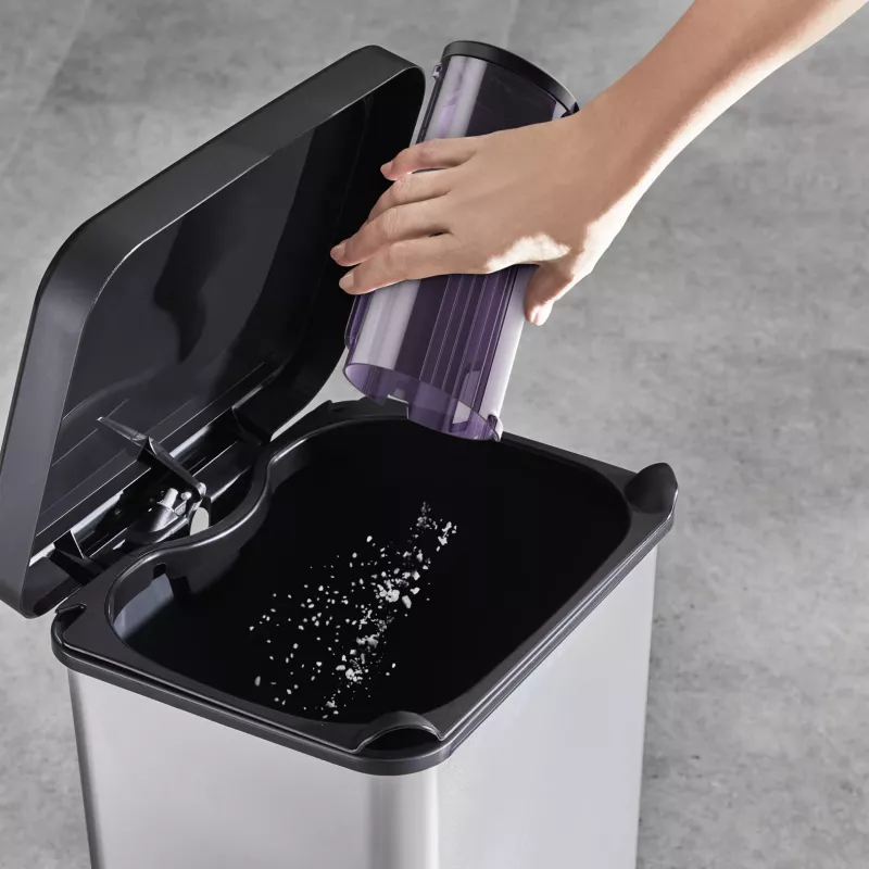 Rowenta RH2037 2-in-1 stiebo dulkių siurblys Baterija Sausas Be maišelio 0,4 L 250 W Juoda, Violetinė