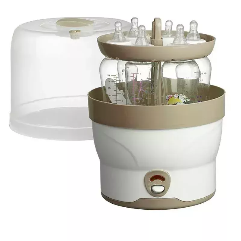 Elektrinis kūdikių buteliukų sterilizatorius Olympia BS 29, 500 W, AC, 231×231×335 mm