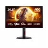 AOC G4 Q27G4ZDR kompiuterio monitorius 67,3 cm (26,5 col.) 2560 x 1440 pikselių Quad HD QD-OLED Juoda, Raudona