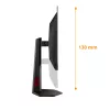 AOC G4 Q27G4ZDR kompiuterio monitorius 67,3 cm (26,5 col.) 2560 x 1440 pikselių Quad HD QD-OLED Juoda, Raudona