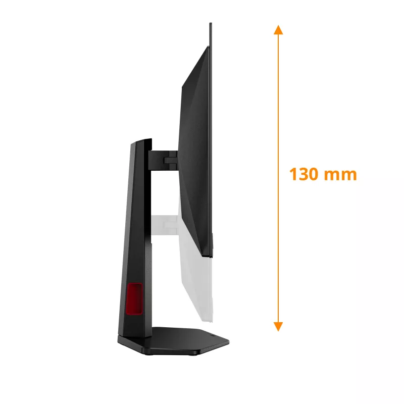 AOC G4 Q27G4ZDR kompiuterio monitorius 67,3 cm (26,5 col.) 2560 x 1440 pikselių Quad HD QD-OLED Juoda, Raudona