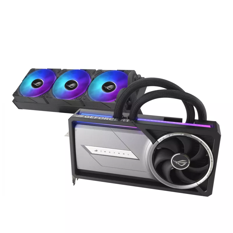 Vaizdo plokštė ASUS GeForce RTX 5090 — 32 GB GDDR7, 512 bitų, PCIe 5.0, 4 ekranai, 2580 MHz boost