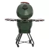 TARGUS Kamado Pro 22 colių grilis Dydis M (TunaBone) – keraminis kamado, 22 colių kepimo paviršius, žalias