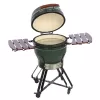 TARGUS Kamado Pro 22 colių grilis Dydis M (TunaBone) – keraminis kamado, 22 colių kepimo paviršius, žalias
