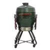 TARGUS Kamado Pro 22 colių grilis Dydis M (TunaBone) – keraminis kamado, 22 colių kepimo paviršius, žalias