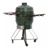 TARGUS Kamado Pro 22 colių grilis Dydis M (TunaBone) – keraminis kamado, 22 colių kepimo paviršius, žalias