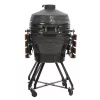 Kamado Pro 22 colių grilis TARGUS Size M tamsiai pilkas