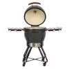 Kamado Pro 22 colių grilis TARGUS Size M tamsiai pilkas