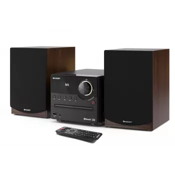 Sharp XL-B512(BR) namų garso sistema Namų garso mikrosistema 45 W Ruda