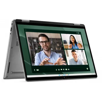 DELL Latitude 7350 2-in-1 Intel Core Ultra 5 135U Hibridinis (2-in-1) 33,8 cm (13,3 colių) Jutiklinis ekranas Quad HD+ 16 GB LPDDR5x-SDRAM 512 GB SSD Wi-Fi 7 (802.11be) Windows 11 Pro Vokiška pilka