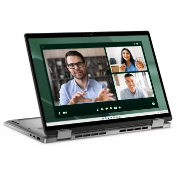 DELL Latitude 7350 2-in-1 Intel Core Ultra 5 135U Hibridinis (2-in-1) 33,8 cm (13,3 colių) Jutiklinis ekranas Quad HD+ 16 GB LPDDR5x-SDRAM 512 GB SSD Wi-Fi 7 (802.11be) Windows 11 Pro Vokiška pilka