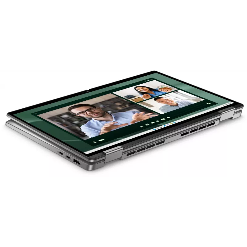 DELL Latitude 7350 2-in-1 Intel Core Ultra 5 135U Hibridinis (2-in-1) 33,8 cm (13,3 colių) Jutiklinis ekranas Quad HD+ 16 GB LPDDR5x-SDRAM 512 GB SSD Wi-Fi 7 (802.11be) Windows 11 Pro Vokiška pilka