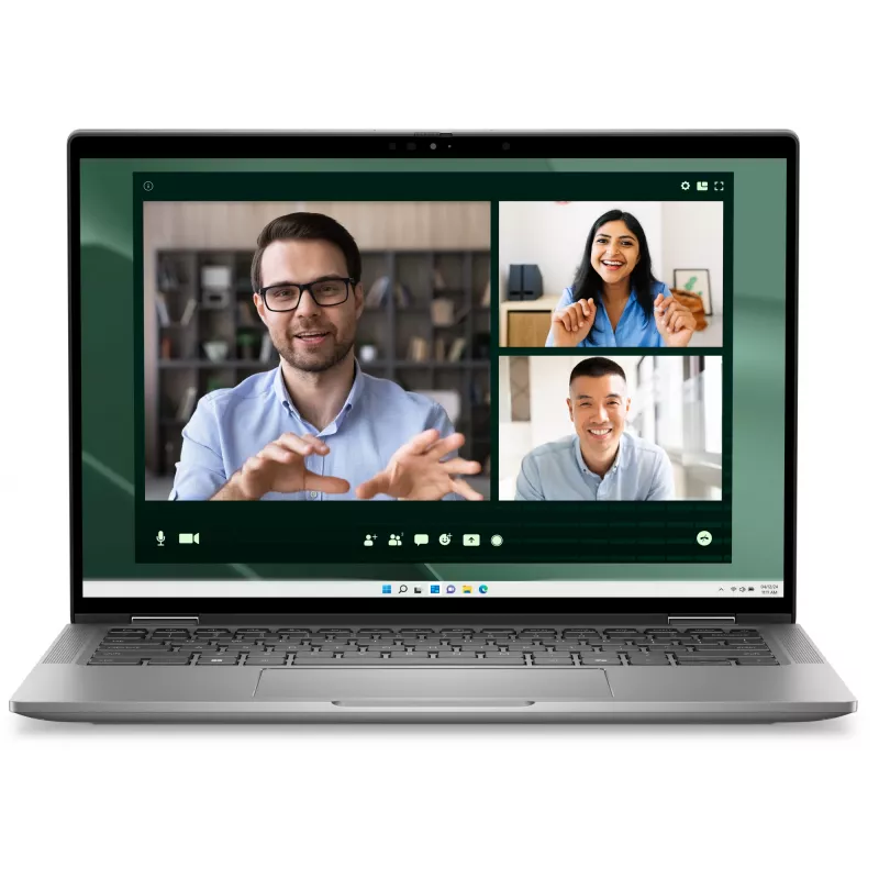 DELL Latitude 7350 2-in-1 Intel Core Ultra 5 135U Hibridinis (2-in-1) 33,8 cm (13,3 colių) Jutiklinis ekranas Quad HD+ 16 GB LPDDR5x-SDRAM 512 GB SSD Wi-Fi 7 (802.11be) Windows 11 Pro Vokiška pilka