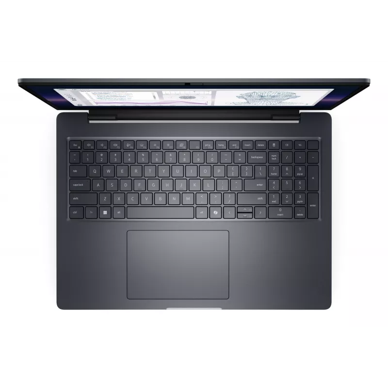 DELL Pro Max 16 Plus MB16250 Intel Core Ultra 7 265HX Mobilusis stoties kompiuteris 40,6 cm (16 colių) Full HD+ 32 GB DDR5-SDRAM 1 TB SSD NVIDIA RTX PRO 3000 Blackwell Wi-Fi 7 (802.11be) Windows 11 Pro Vokiška QWERTZ klaviatūra Juoda
