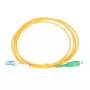 Patchcord Extralink SC/APC į LC/UPC vienmodis G.652D 3 mm simplex, 1 m