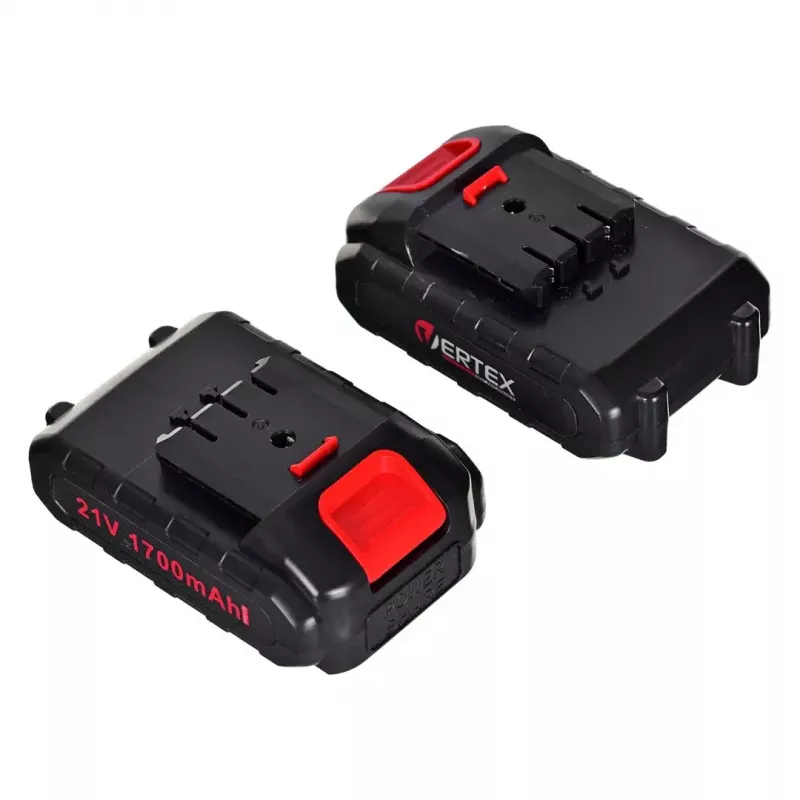 Grąžtas VERTEX WK21Li-2 21V 2x1.7Ah