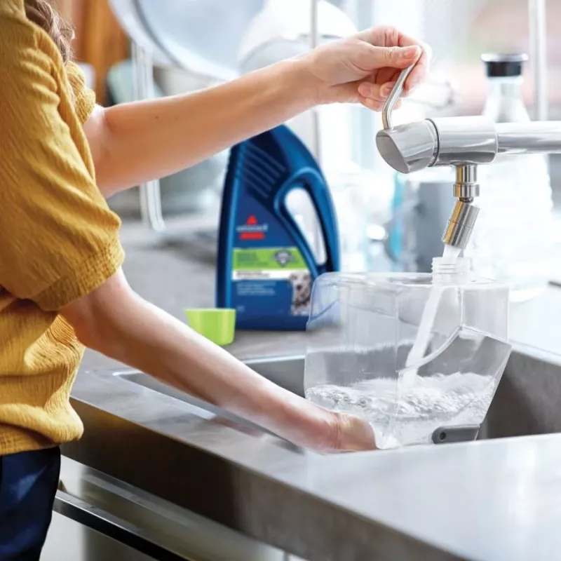 Bissell SpotClean Pet Pro Plus kiliminės dangos valymo mašina Rankinė Giluminis Juoda, Skaidri
