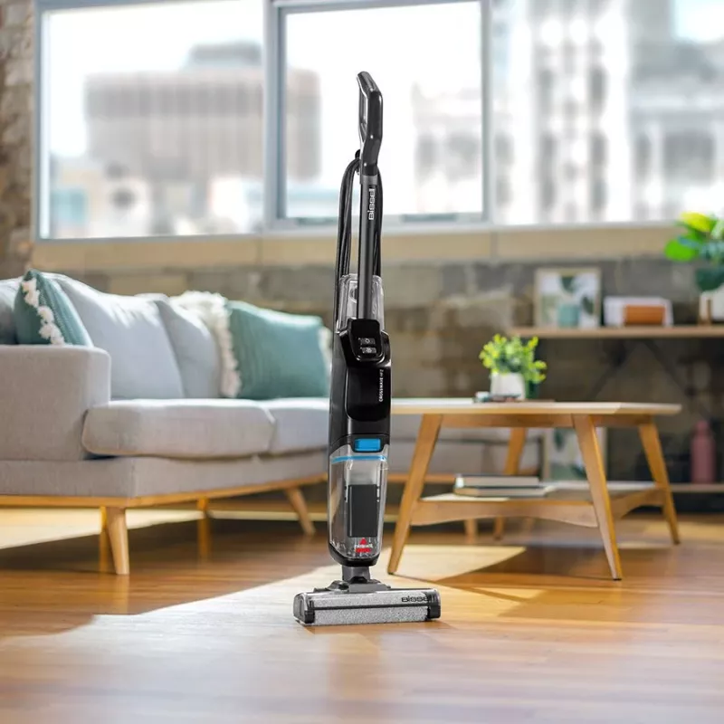 Bissell HF2 Pro vertikalusis dulkių siurblys Belaidis Sausam ir šlapiam valymui Be maišelio 340 W Juodas