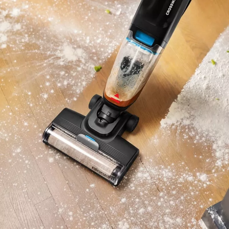 Bissell HF2 Pro vertikalusis dulkių siurblys Belaidis Sausam ir šlapiam valymui Be maišelio 340 W Juodas