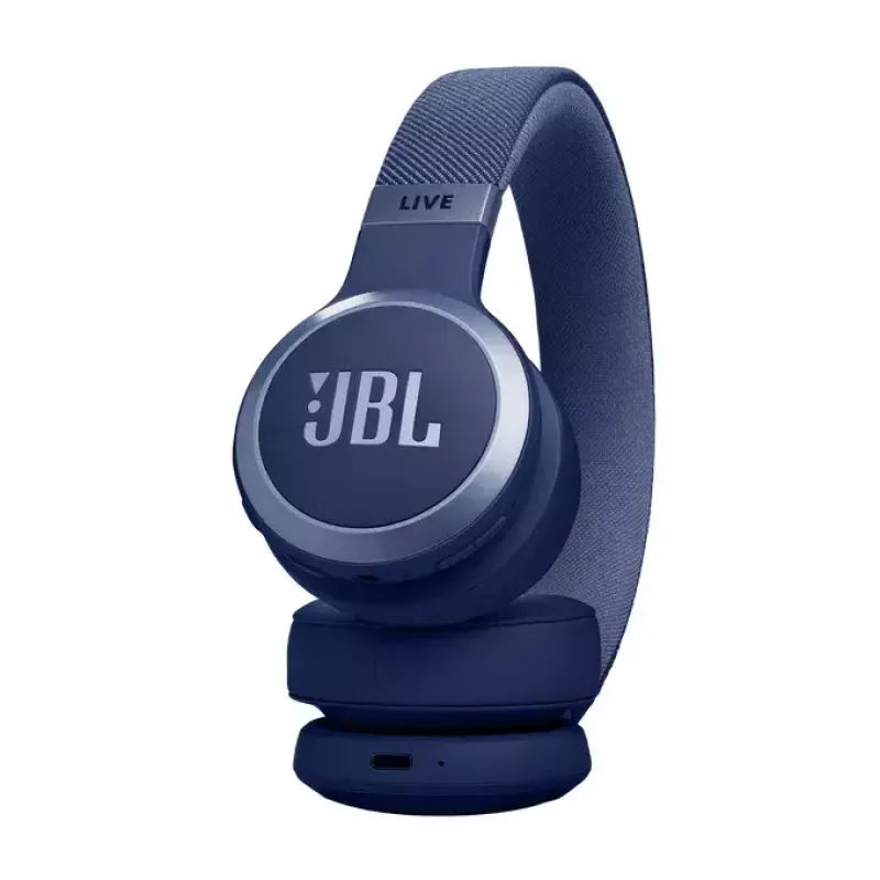 JBL Live 670NC ausinės Belaidės Galvos lankelis Skambučiai/Muzika Bluetooth Mėlyna