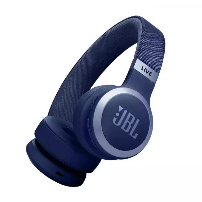 JBL Live 670NC ausinės Belaidės Galvos lankelis Skambučiai/Muzika Bluetooth Mėlyna