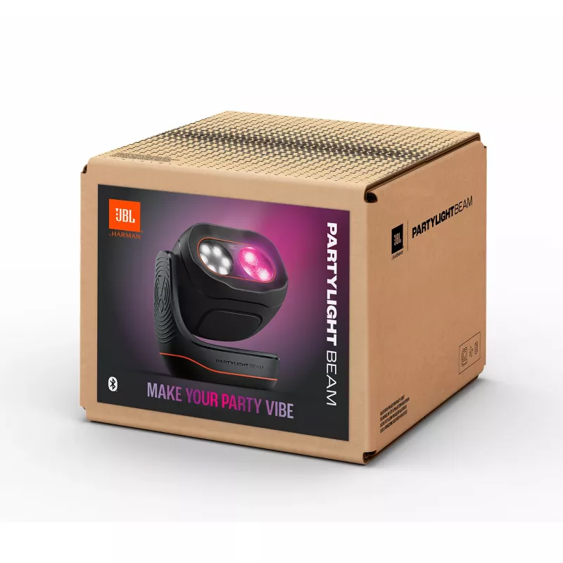 JBL PartyLight Beam Tinka naudoti patalpose Juoda