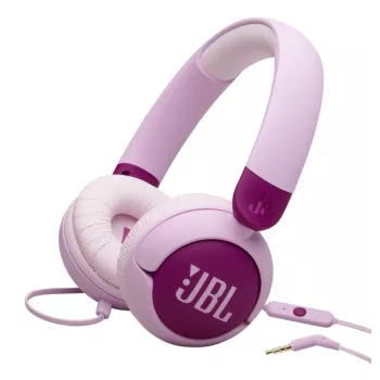 Laidinės ant ausies uždedamos ausinės JBL Junior 320, galvos lankelis, supraauralinės, 20–20000 Hz, 116,8 g, violetinės