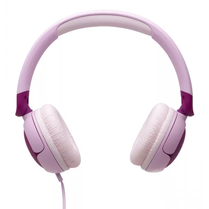 Laidinės ant ausies uždedamos ausinės JBL Junior 320, galvos lankelis, supraauralinės, 20–20000 Hz, 116,8 g, violetinės