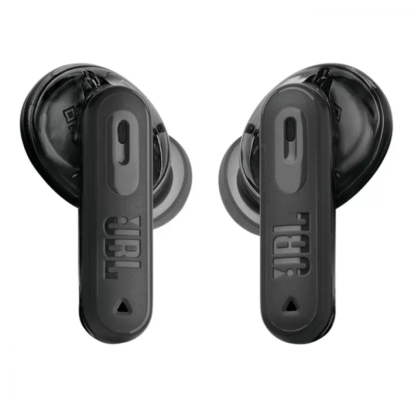 JBL Tune Beam 2 Ghost Edition ausinės belaidės į ausis įdedamos muzikai / kasdienai Bluetooth juodos