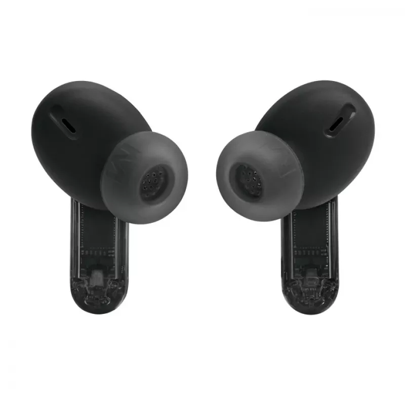 JBL Tune Beam 2 Ghost Edition ausinės belaidės į ausis įdedamos muzikai / kasdienai Bluetooth juodos