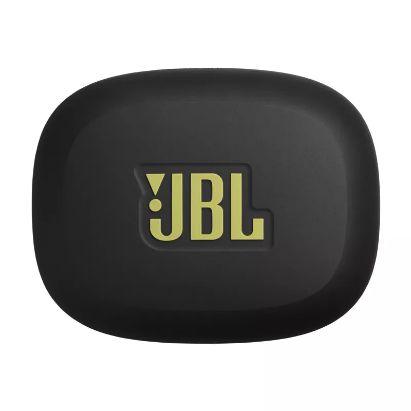 Belaidės į ausis įdedamos sportinės ausinės JBL Endurance Peak 4 — Bluetooth, 20–20000 Hz, juoda/ruda
