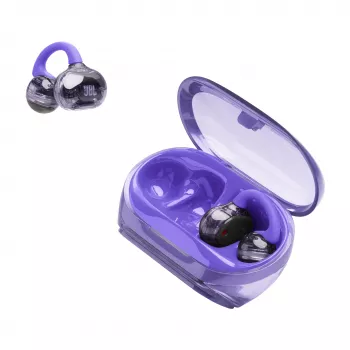 JBL Soundgear Clips ausinės True Wireless Stereo (TWS) ausų kabliukas skambučiams / muzikai Bluetooth violetinės