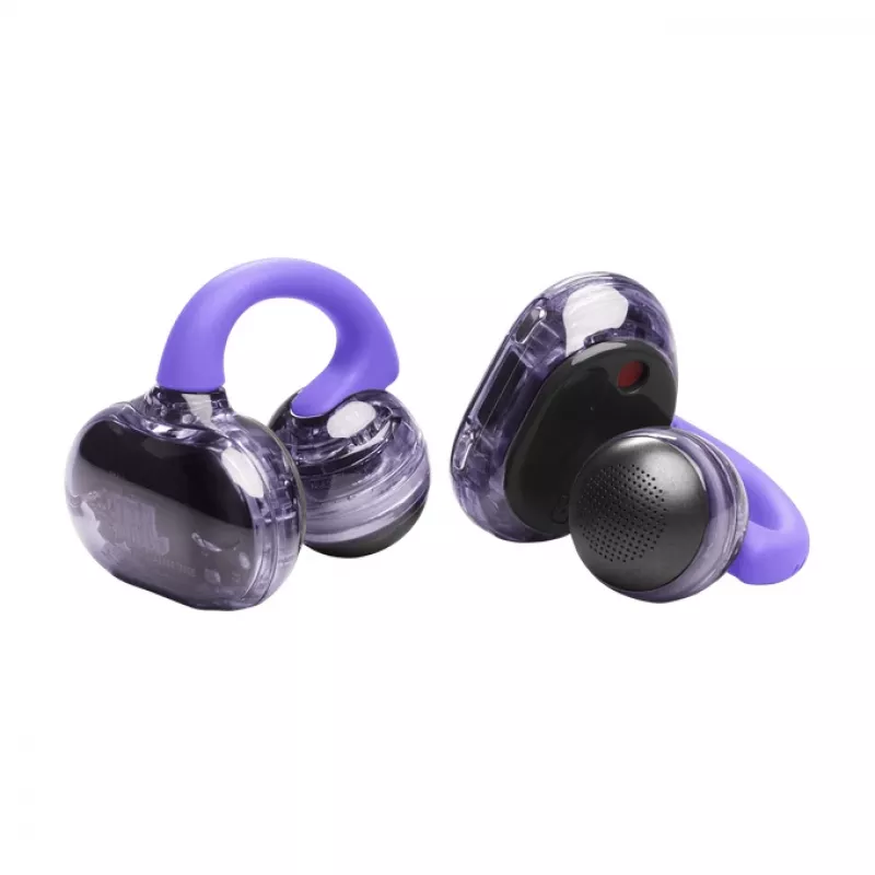 JBL Soundgear Clips ausinės True Wireless Stereo (TWS) ausų kabliukas skambučiams / muzikai Bluetooth violetinės