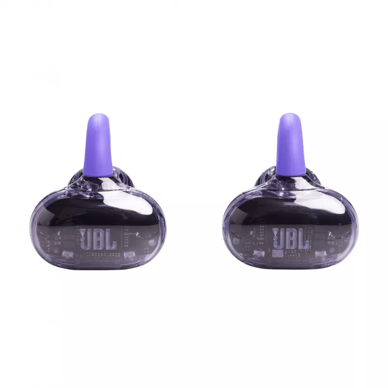 JBL Soundgear Clips ausinės True Wireless Stereo (TWS) ausų kabliukas skambučiams / muzikai Bluetooth violetinės