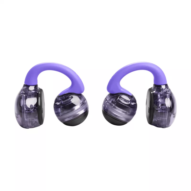 JBL Soundgear Clips ausinės True Wireless Stereo (TWS) ausų kabliukas skambučiams / muzikai Bluetooth violetinės