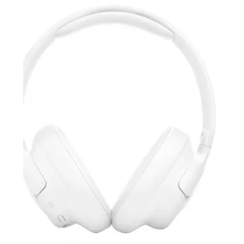 Ausinės JBL Tune 730BT belaidės Bluetooth antausinės baltos, 20–20000 Hz, 218,2 g